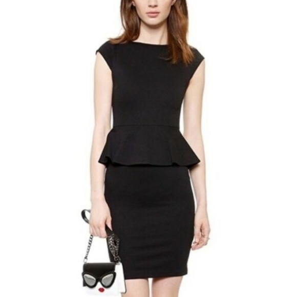 Alice + Olivia Peplum Mini Dress - Picture 2 of 12